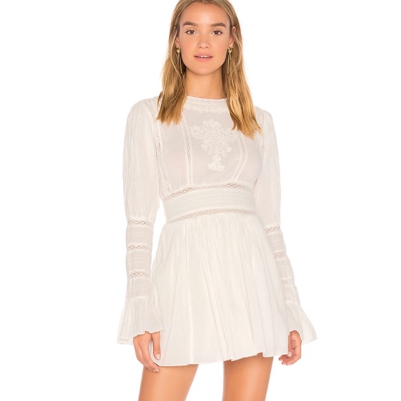 Free People Dresses & Skirts - Victorian Waisted Mini Dress